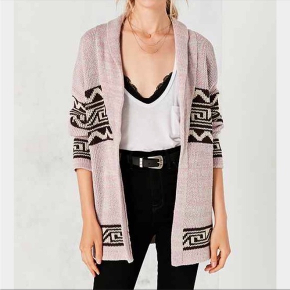 🌹🌹Ecote Patterned Sweater/Cardigan Size L BNWT🌹🌹 - Picture 2 of 9